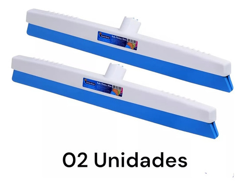 Kit 02x Rodo 40 Cm Sem Cabo Duplo Limpeza Secador Multiuso