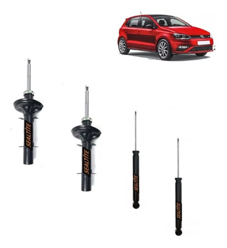 Amortiguadores Volkswagen Polo Año 2014 Al 2019 Kit 4 Piezas