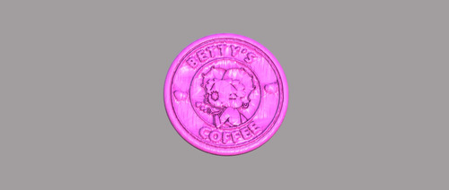 Imagen 3 de 3 de Montaa Para Beber Starbucks Betty Boop- Figura Plastica