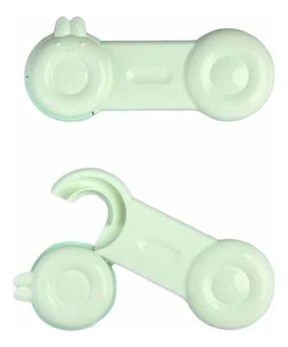 Kit 5 Seguros Para Puertas Y Cajones Seguridad Niños Color Verde