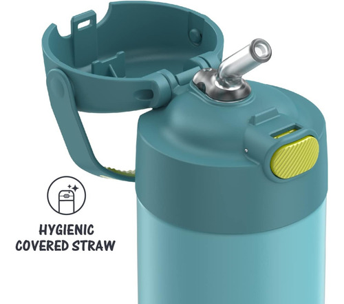 Thermos Botella De Agua Funtainer 350 Ml Verde Musgo