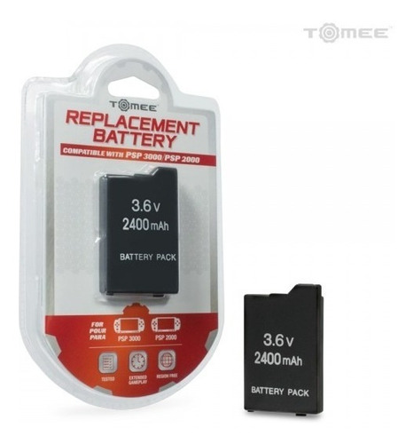 Imagen 4 de 4 de Bateria Pila Recargable Psp2000 Y 3000 Tomee