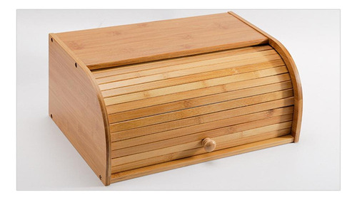 Z Recipiente De Madera Tradicional Para Guardar Pan, Caja