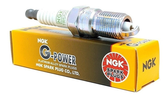 NGK G-POWER Platinum Spark Plugs LZTR4AGP 5017 Set of 4