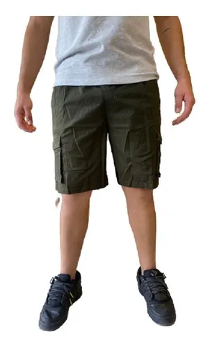 Bermudas hombre gabardina cargo hotsell