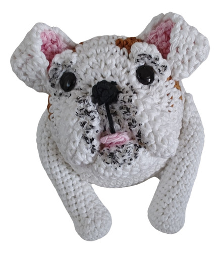 Bulldog Tejido A Pedido Blanco