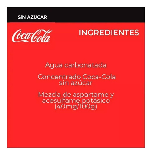 Refresco Coca Cola Sin AzĂșcar Mini Latas 22 Pzs De 235ml C/u