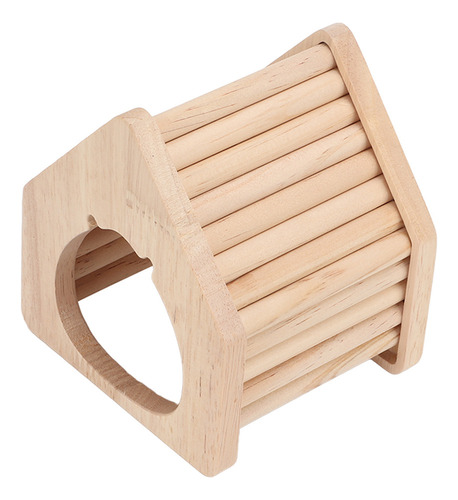 Casa De Escalada De Madera Con Punta De Hámster Para Dormir