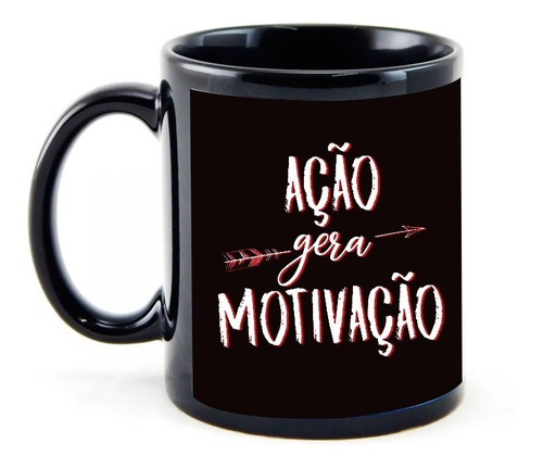 Imagem 1 de 1 de Caneca Total Preta - Personalizável