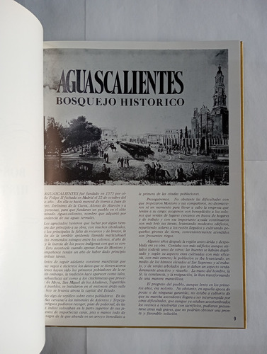 Aguascalientes, Iv Centenario - Bosquejo Histórico (Usado)