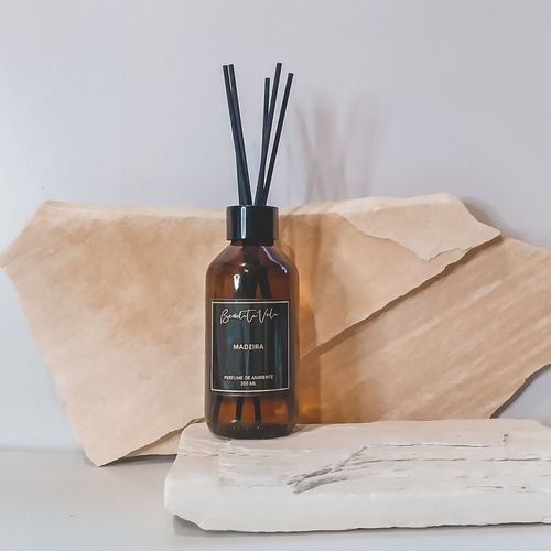 Imagem 2 de 5 de Aromatizador Difusor De Varetas Madeira