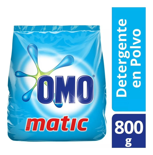 Omo Matic Detergente En Polvo 800gr