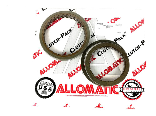 Kit Discos Pastas Allomatic Mitsubishi Eclipse V6 3.0l 2002