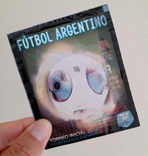 Sobre De Cromos Album Futbol Argentino 2013