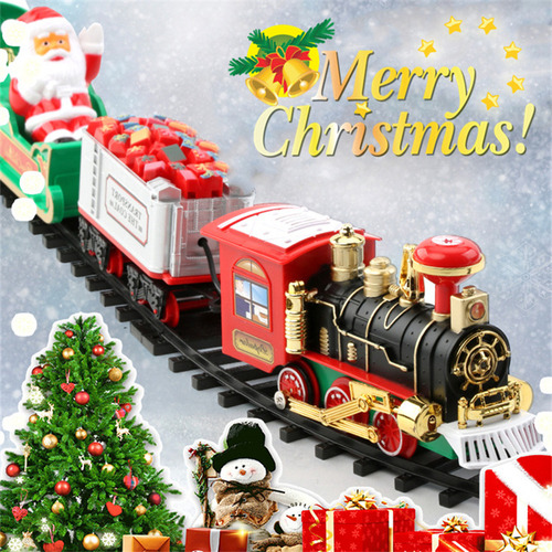 Decoración Eléctrica Para Árbol De Juguete Con Forma De Tren