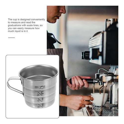 Taza Medidora Inoxidable, Taza Medidora Para Hornear, Conta