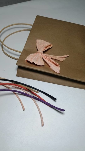 Cordón De Papel Para Asas De Bolsas Y Adornos