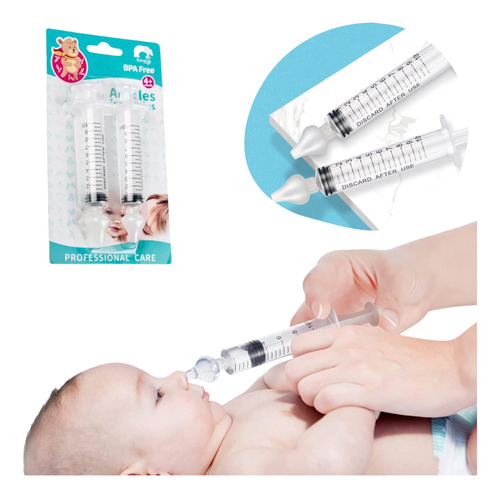 Irrigador De Silicona Para Lavado Nasal A Bebes 10ml