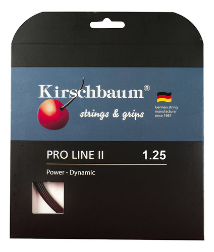 Kirschbaum Set Pro Line Ii - Cuerda De Tenis (calibre 0.045.