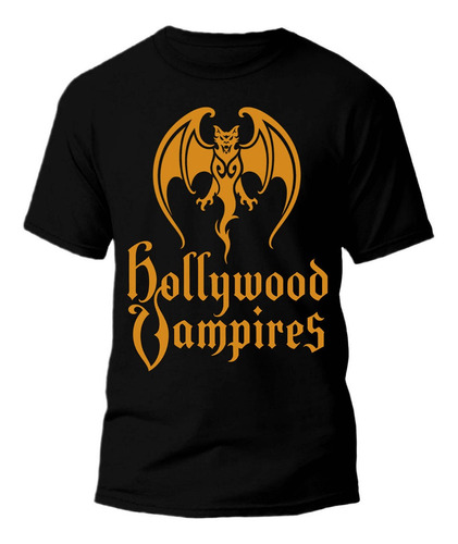 Remera Dtg - Hollywood Vampires 02