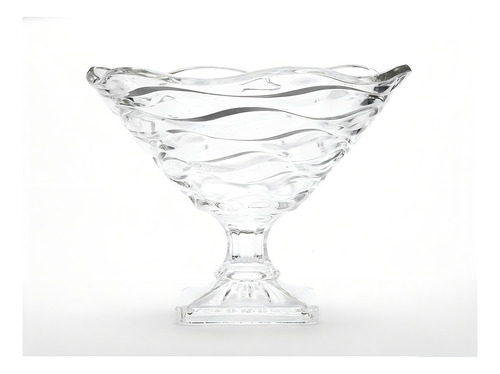 Centro De Mesa Decorativo De Vidro 30x23cm