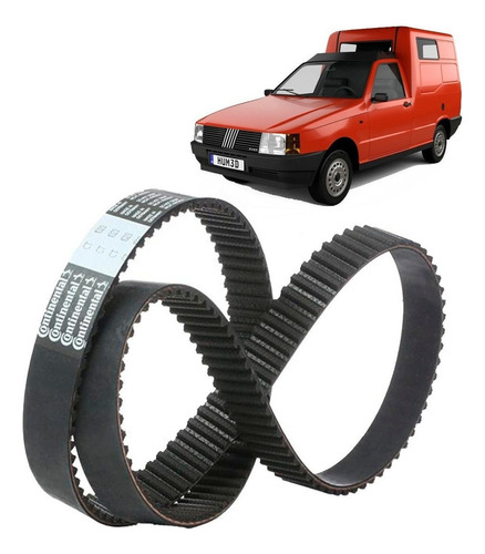 Correa Distribución Para Fiat Fiorino 1.3 Gasolina 1985/91