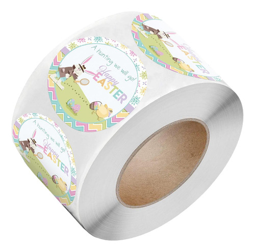 500 Uds Pegatinas De Pascua Pegatinas De Sello Para