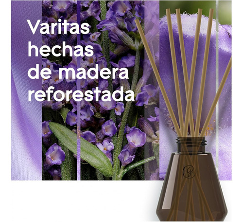 Aromatizante Varitas De Ambiente Glade Lavanda 100ml