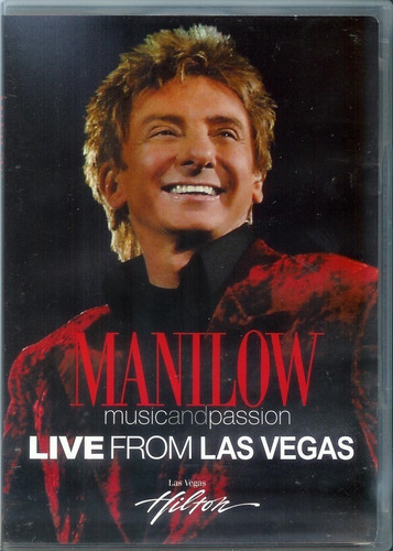  Barry Manilow - Live From Las Vegas 2 Dvd's P78 