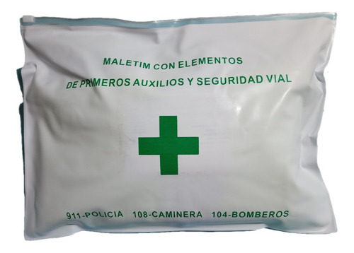 Botiquín Para Auto De Primeros Auxilios Completo Impermeable