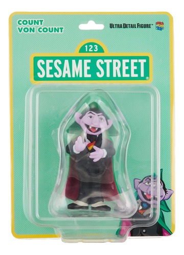 Medicom Vila Sésamo: Count Von Count Ultra - Figura de