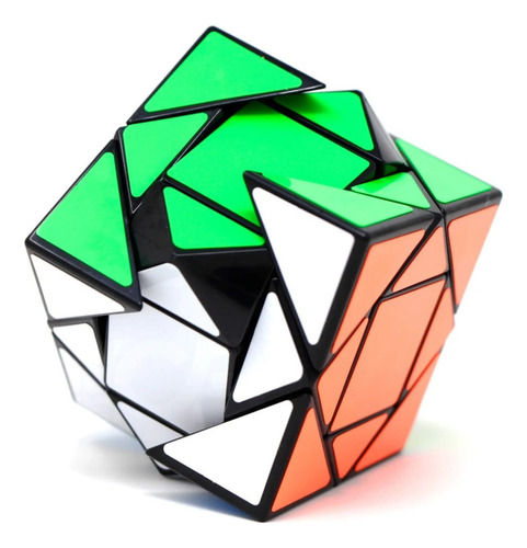 Cubo Mágico Moyu Pandora Skewb Black With Sticker