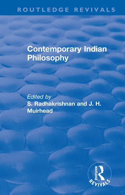 Libro Revival: Contemporary Indian Philosophy (1936) - Ra...