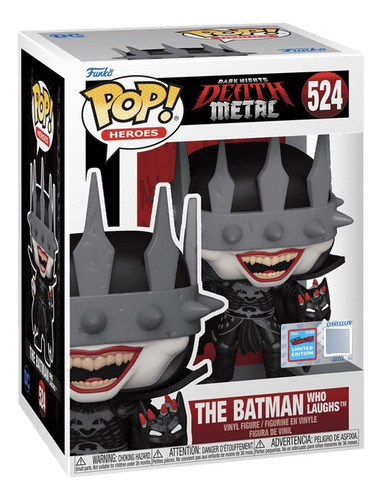 Funko Pop! The Batman Who Laughs 524 Comiccon Presencial (Usado)