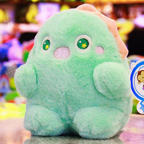 Baby Monsters De Peluche Monstruo Premium Suave Pelucheria Color Verde claro