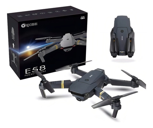 Dron Eachine E58 con cámara wifi Fpv de bolsillo plegable