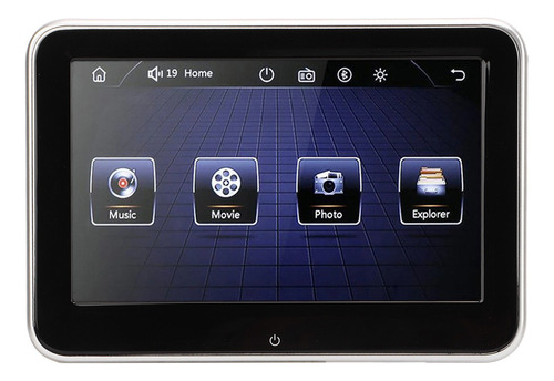 Monitor De Reposacabezas For Coche, Pantalla Táctil Ips De