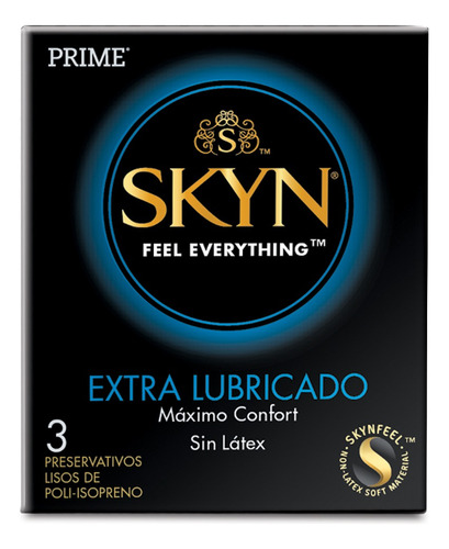 Preservativos Prime Skyn Sin Látex Cajita X 3u | Mayor Calor