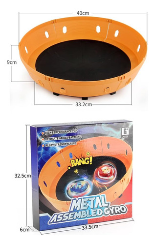 Bey Battling Top Estadio Blade Battle Set-10 Metal Fusion...