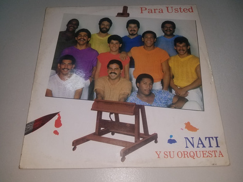 Lp Vinilo Disco Vinyl Nati Y Su Orquesta Para Usted