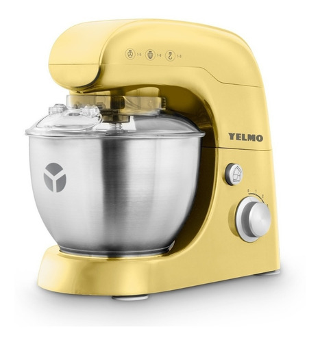 Batidora Planetaria Yelmo 600w Bowl 4 Lts Bb-1103 Amarillo