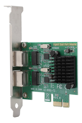 A Rede Gigabit Pci-ex1 De Porta Dupla 10/100/1000 Mbps