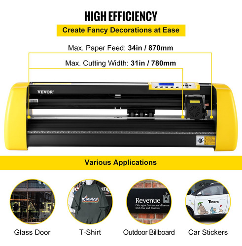 Máquina Plotter Para Vinilo Pantalla Lcd De Corte Automático