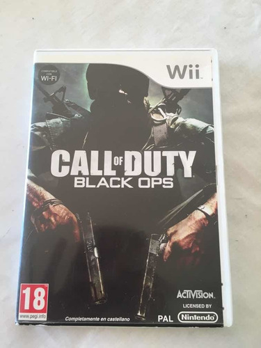 Call Of Duty Black Ops Wii (sin Juego)