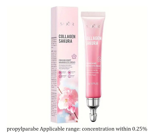 Crema Sakura Contorno De Ojos Aclarante Ojeras X 20g Todo Tipo De Piel Día/noche