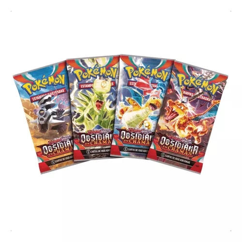 Box Booster Pokémon Copag Escarlate e Violeta 36 Pacotes