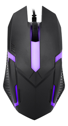 Mouse Para Notebook Ms11 1600dpi Com Luz De Fundo Com Fio Us