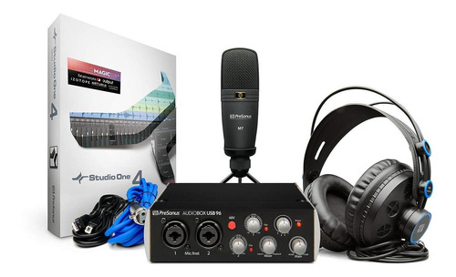 Paquete De Grabación Audiobox Audiobox96 Studio