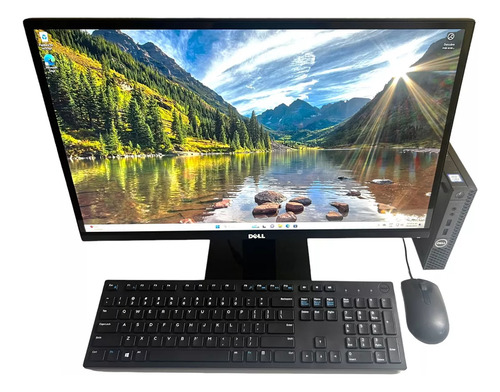 Mini Cpu Completo Dell Micro I5 8va 8gb 256ssd 8th 22 PuLG (Reacondicionado)