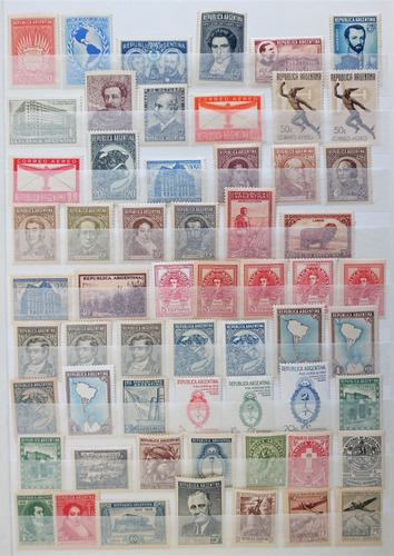 Argentina, Colección 433 Sell Difer 1936-66 Nvos Mint L17288